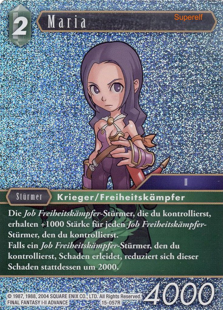 Final Fantasy Opus 15-057 R Maria Wind