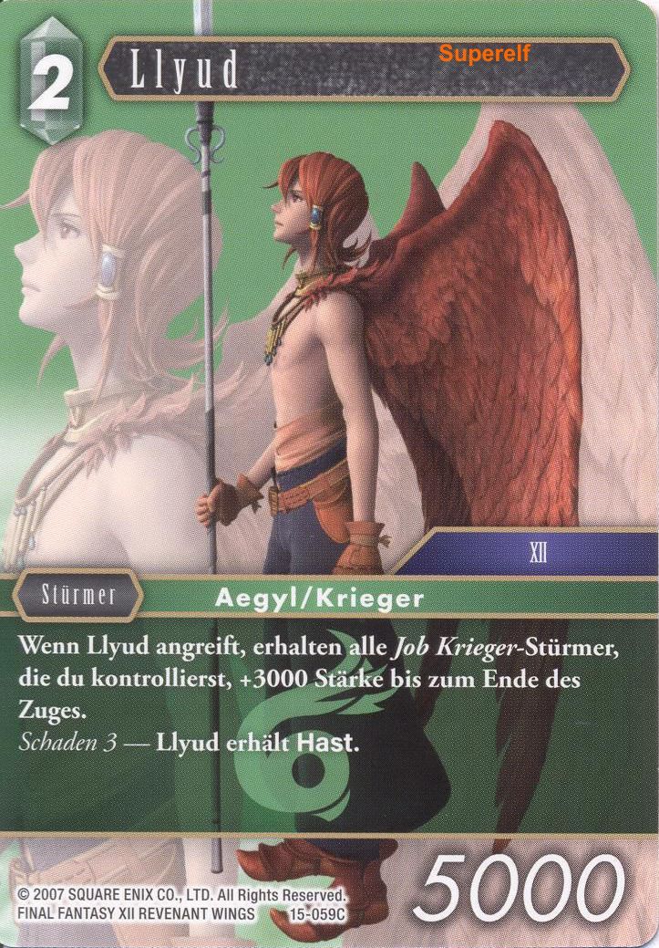 Final Fantasy Opus 15-059 C Llyud Wind