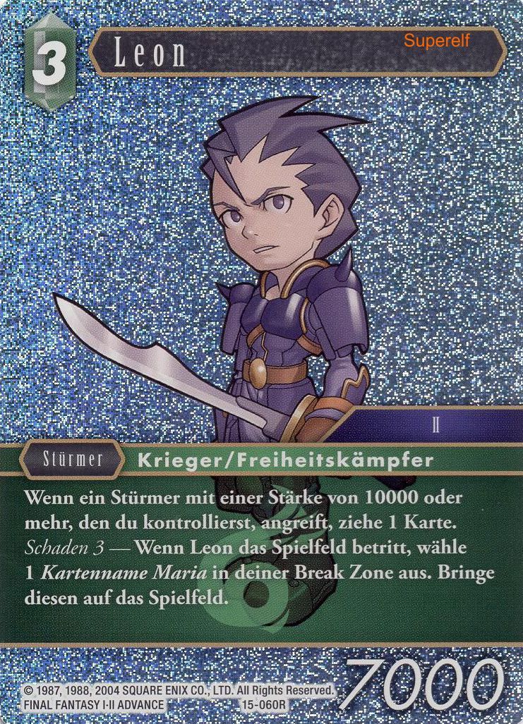 Final Fantasy Opus 15-060 R Leon Wind