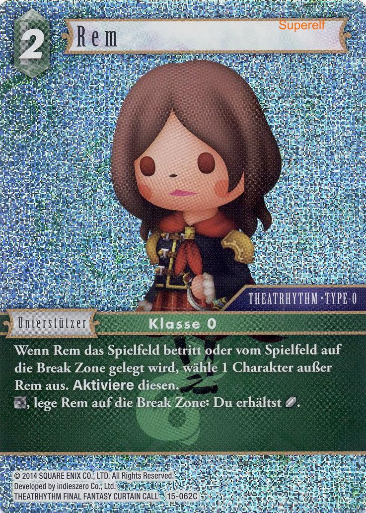Final Fantasy Opus 15-062 C Rem Wind