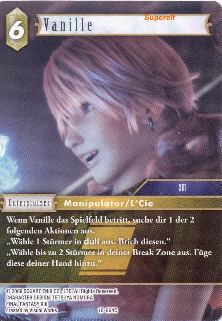 Final Fantasy Opus 15-064 C Vanille Erde
