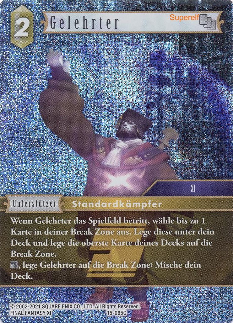 Final Fantasy Opus 15-065 C Gelehrter Erde