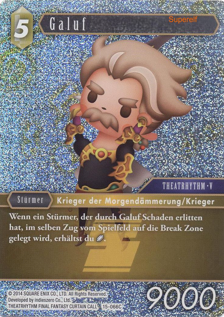 Final Fantasy Opus 15-066 C Galuf Erde