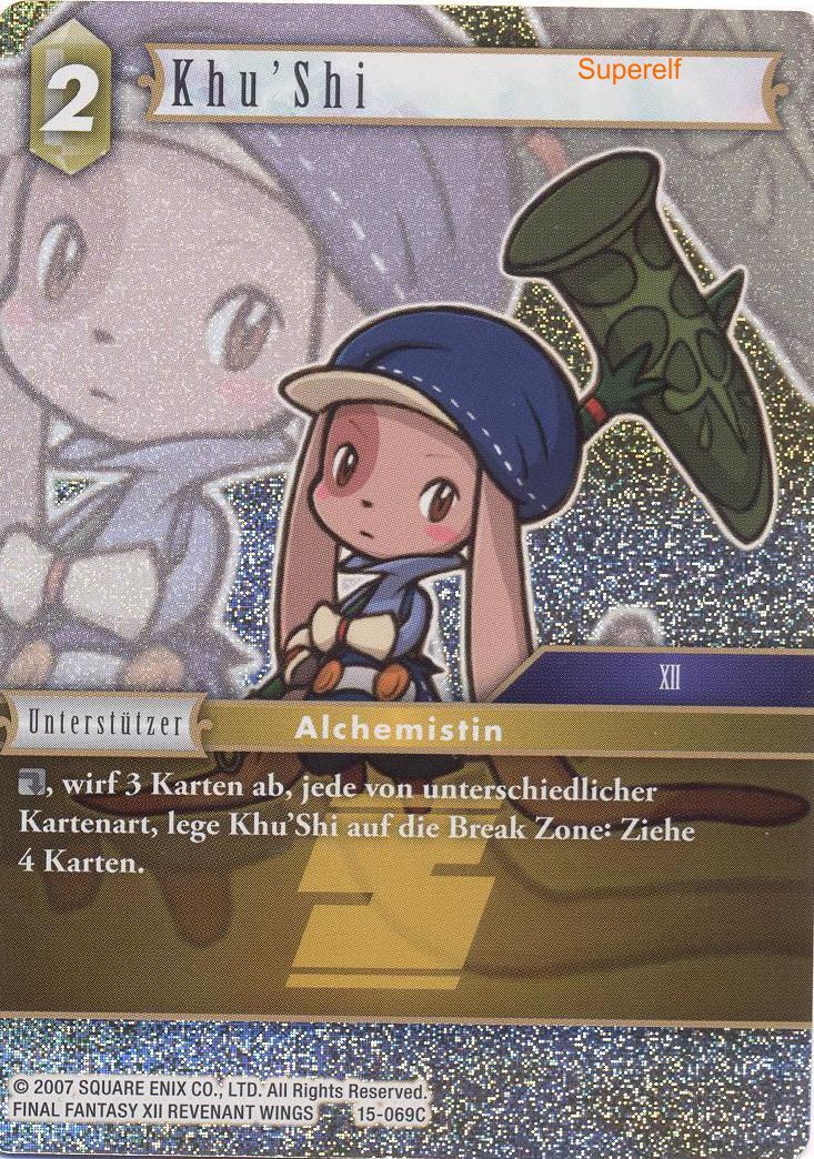 Final Fantasy Opus 15-069 C Khu`Shi Erde