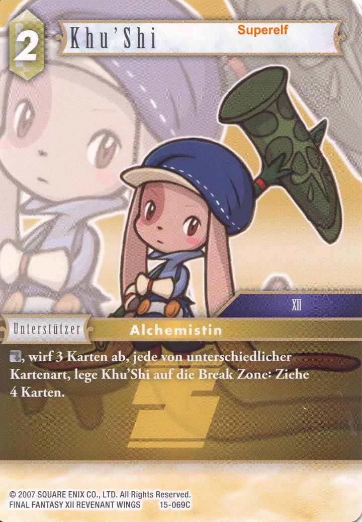 Final Fantasy Opus 15-069 C Khu`Shi Erde