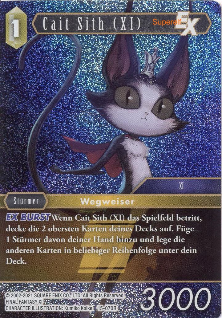 Final Fantasy Opus 15-070 R Cait Sith (XI) Erde