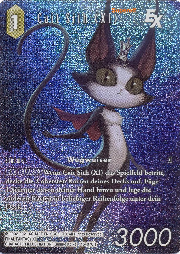 Final Fantasy Opus 15-070 R Cait Sith (XI) Erde