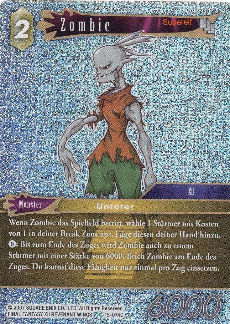 Final Fantasy Opus 15-074 C Zombie Erde
