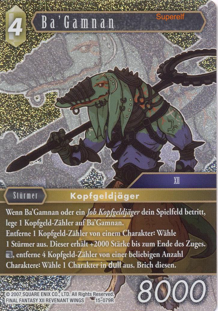 Final Fantasy Opus 15-079 R Ba`Gamnan Erde