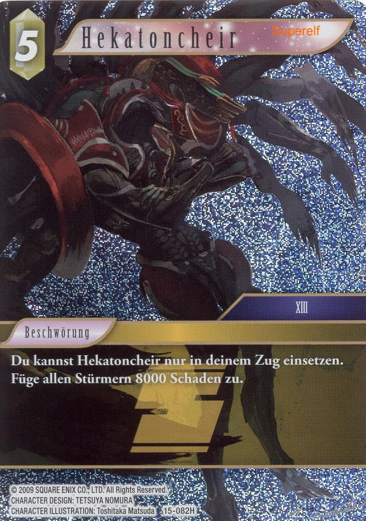 Final Fantasy Opus 15-082 H Hekatoncheir Erde