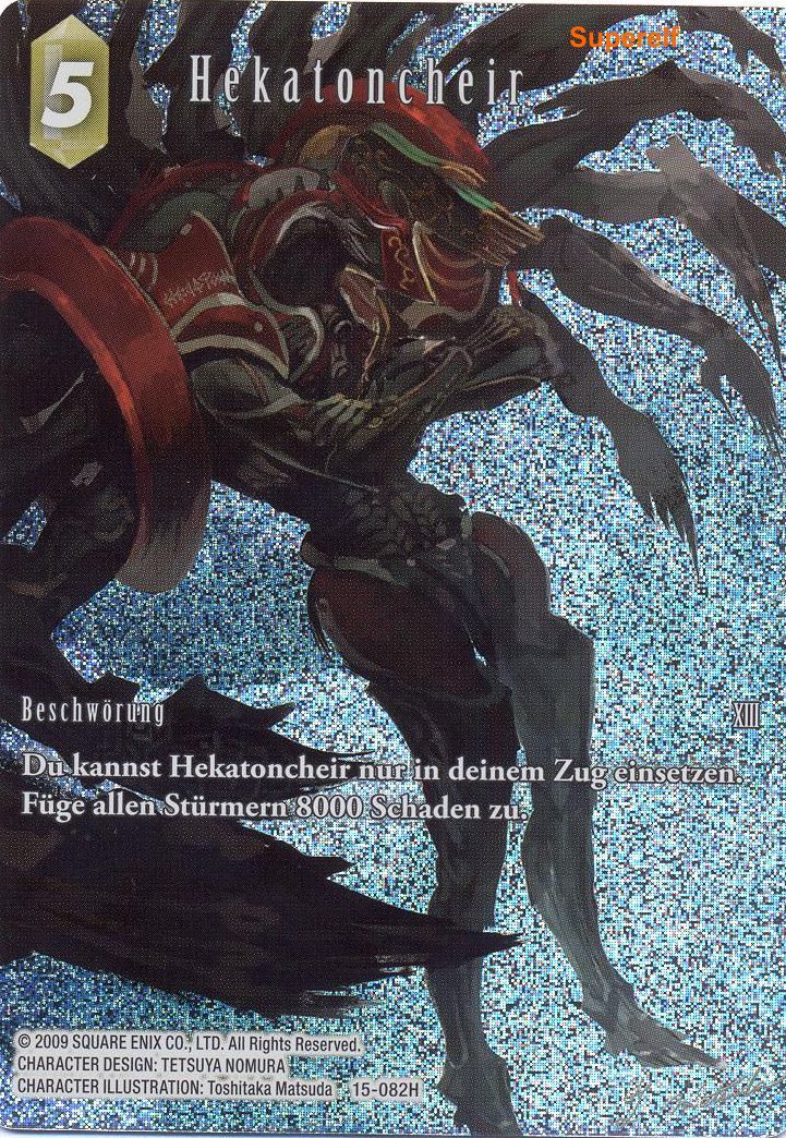 Final Fantasy Opus 15-082 H Hekatoncheir Erde