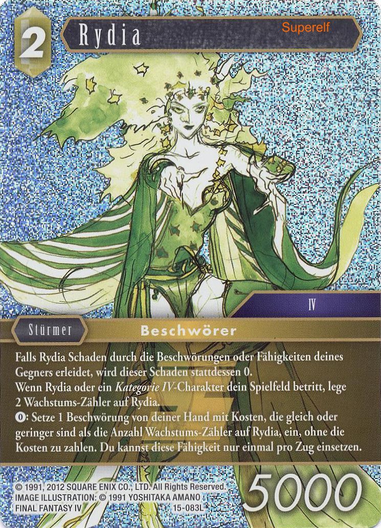 Final Fantasy Opus 15-083 L Rydia Erde