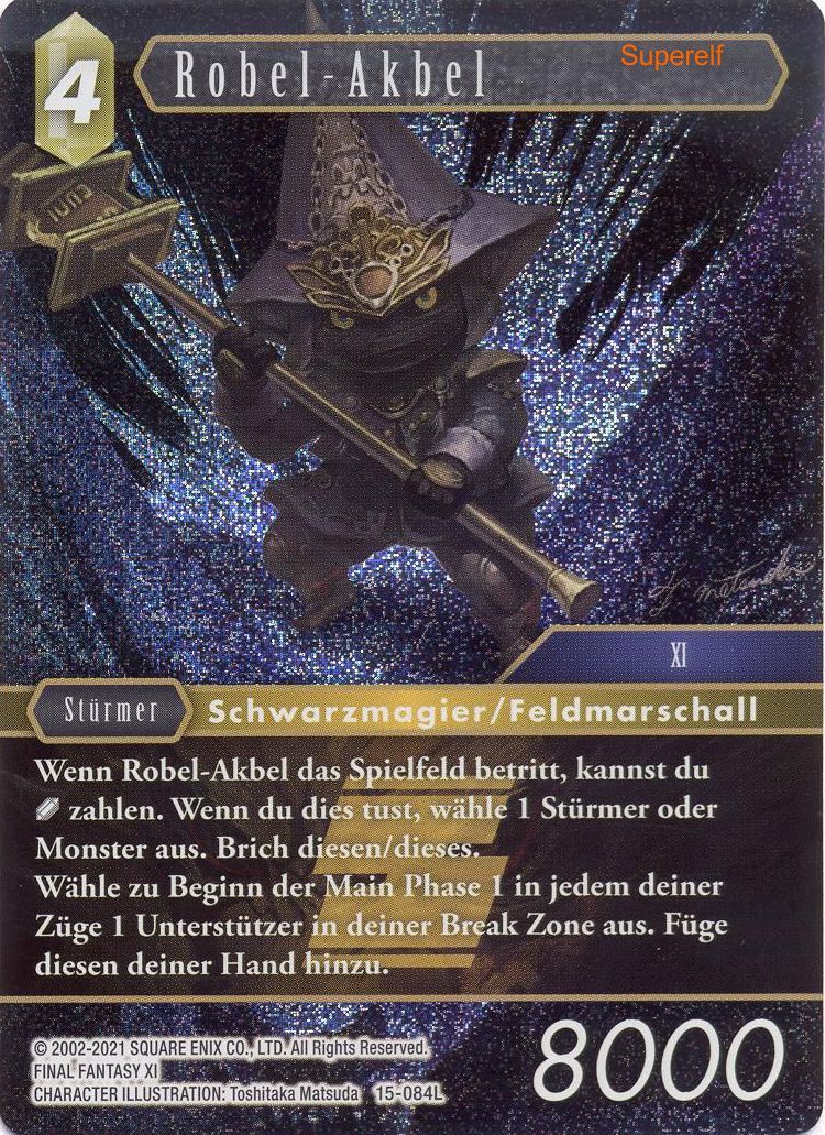 Final Fantasy Opus 15-084 L Robel-Akbel Erde