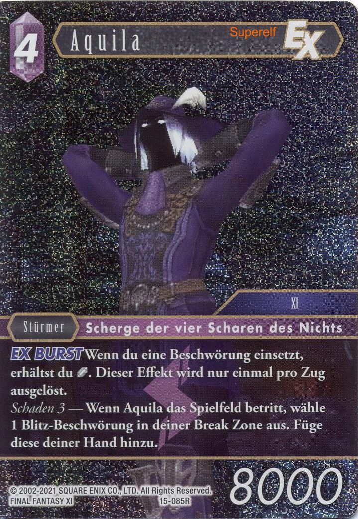 Final Fantasy Opus 15-085 R Aquila Blitz