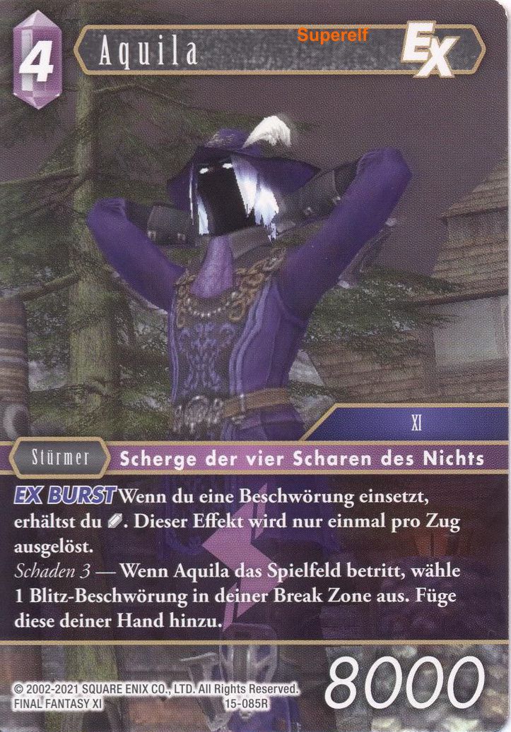 Final Fantasy Opus 15-085 R Aquila Blitz