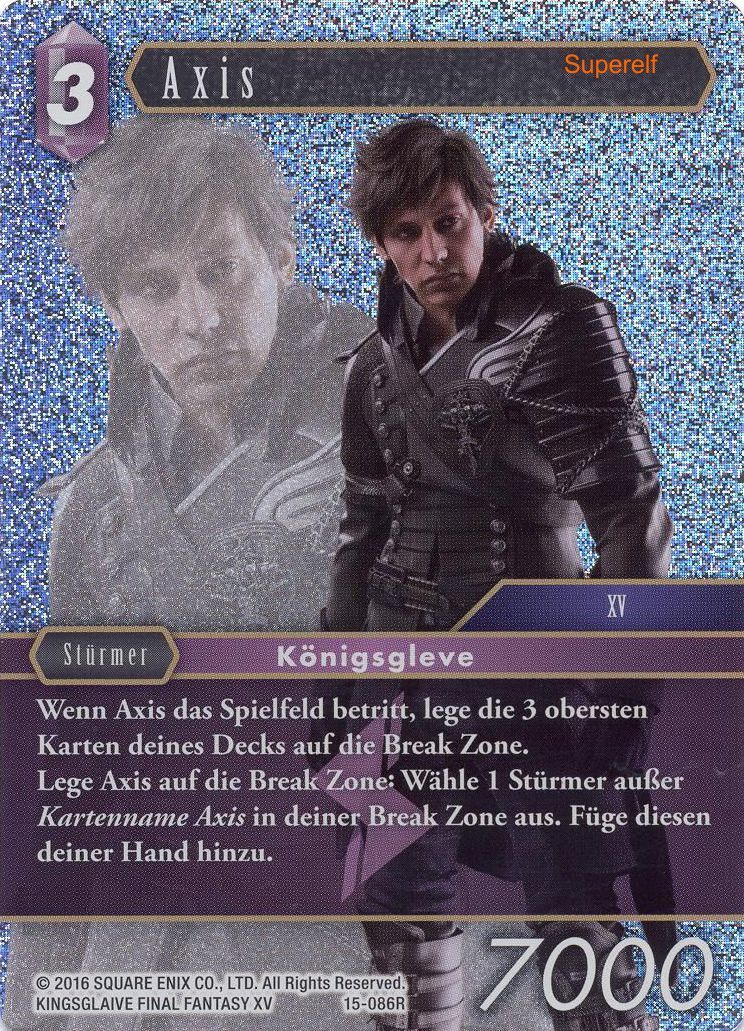 Final Fantasy Opus 15-086 R Axis Blitz