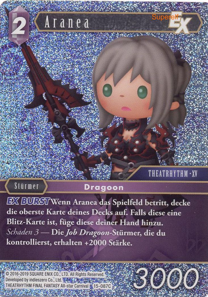 Final Fantasy Opus 15-087 C Aranea Blitz