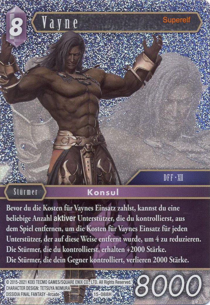 Final Fantasy Opus 15-088 H Vayne Blitz