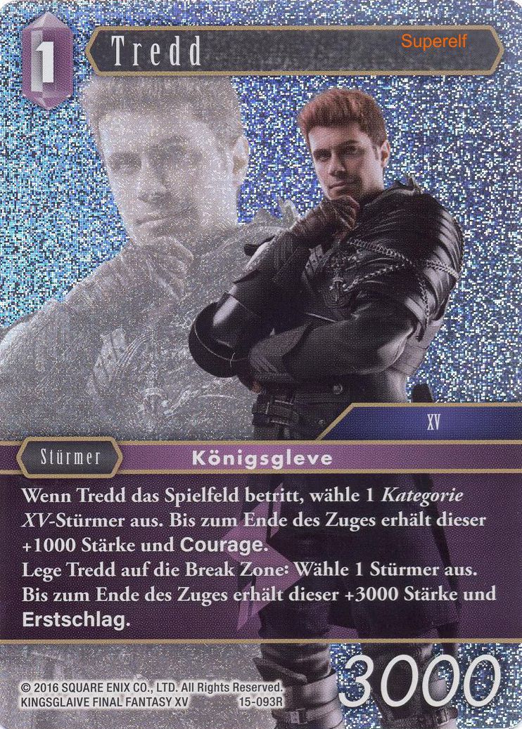Final Fantasy Opus 15-093 R Tredd Blitz