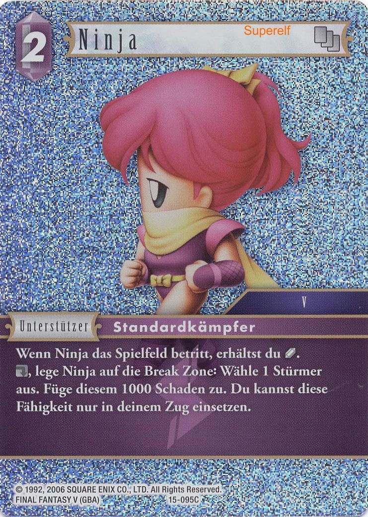 Final Fantasy Opus 15-095 C Ninja Blitz