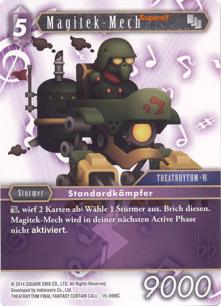 Final Fantasy Opus 15-099 C Magitek-Mech Blitz
