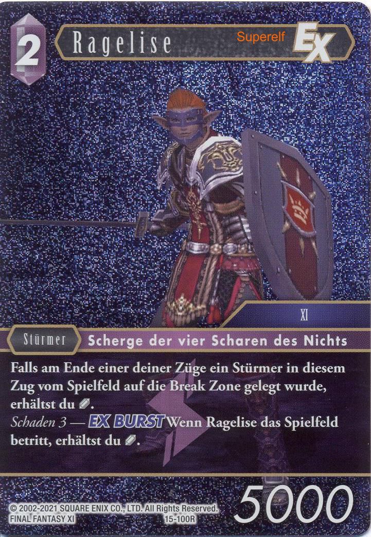 Final Fantasy Opus 15-100 R Ragelise Blitz
