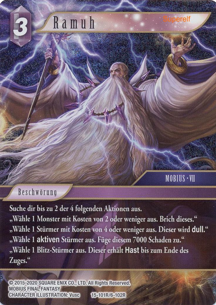 Final Fantasy Opus 15-101 R Ramuh Blitz