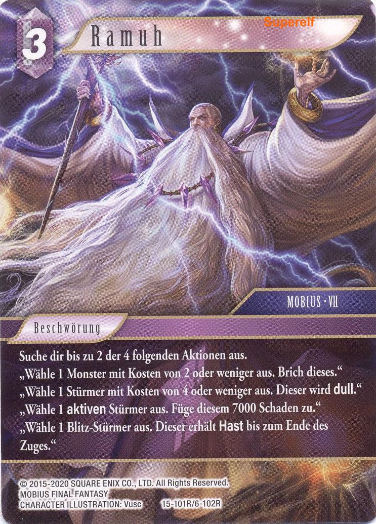 Final Fantasy Opus 15-101 R Ramuh Blitz