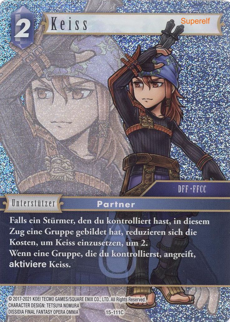 Final Fantasy Opus 15-111 C Keiss Wasser