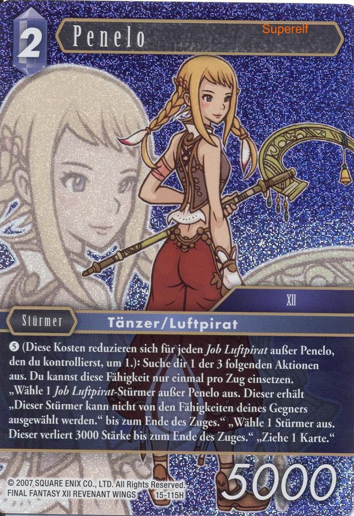 Final Fantasy Opus 15-115 H Penelo Wasser
