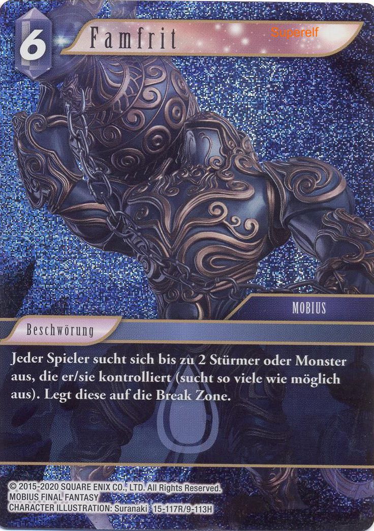 Final Fantasy Opus 15-117 R Famfrit Wasser