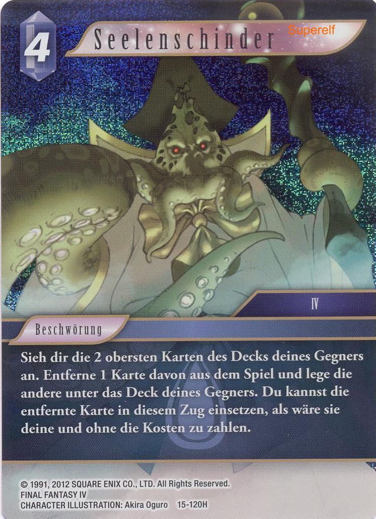 Final Fantasy Opus 15-120 H Seelenschinder Wasser
