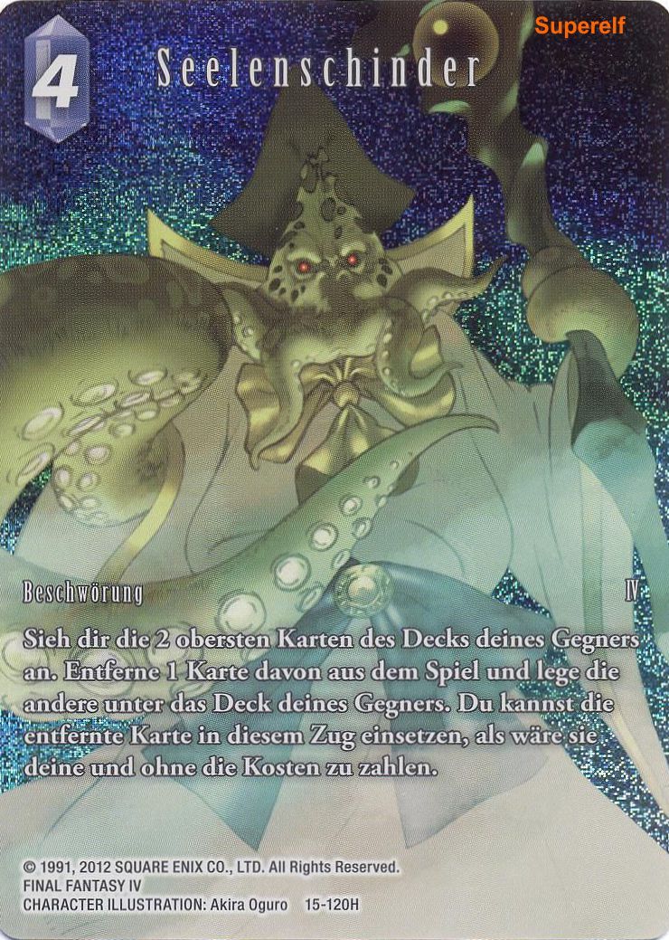 Final Fantasy Opus 15-120 H Seelenschinder Wasser