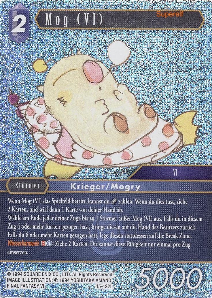 Final Fantasy Opus 15-122 L Mog (VI) Wasser