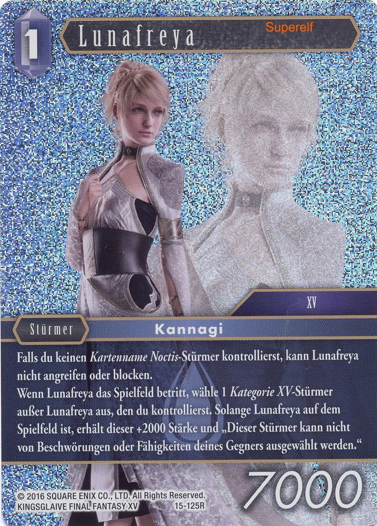 Final Fantasy Opus 15-125 R Lunafreya Wasser