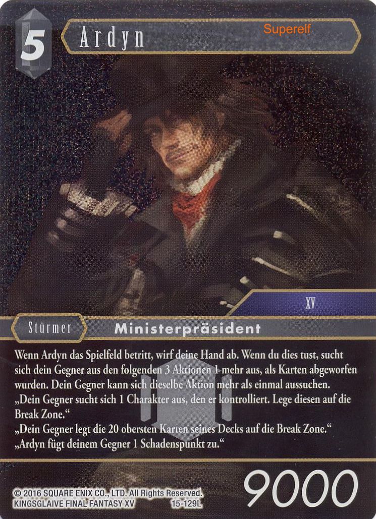 Final Fantasy Opus 15-129 L Ardyn Dunkelheit
