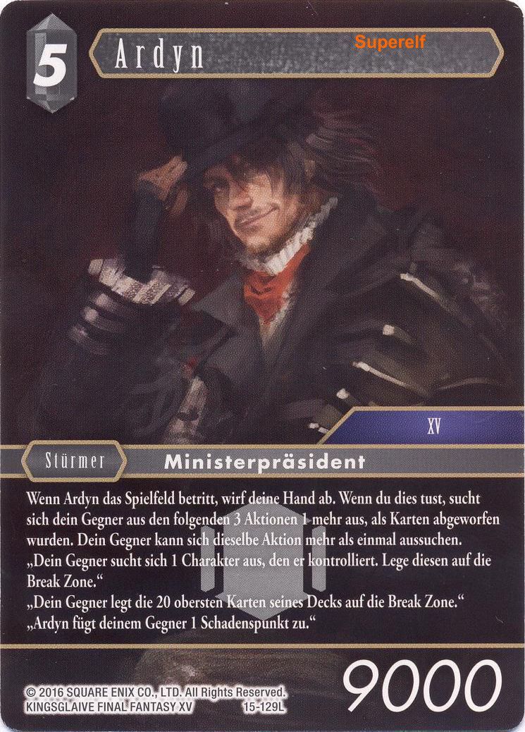 Final Fantasy Opus 15-129 L Ardyn Dunkelheit