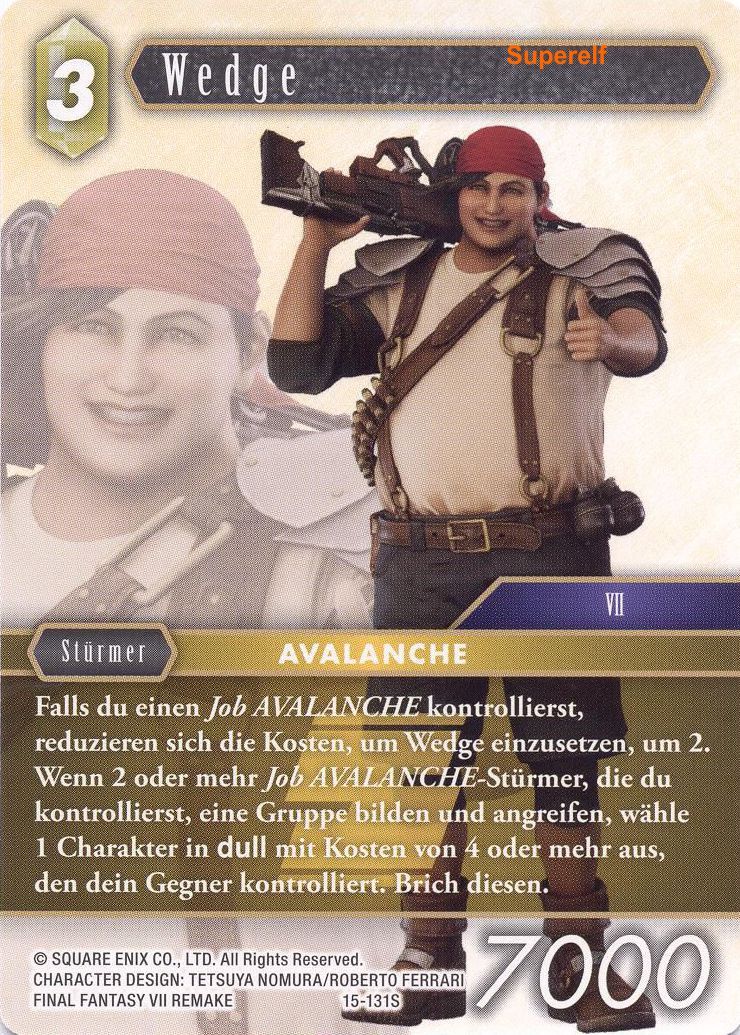Final Fantasy Opus 15-131 S Wedge Erde
