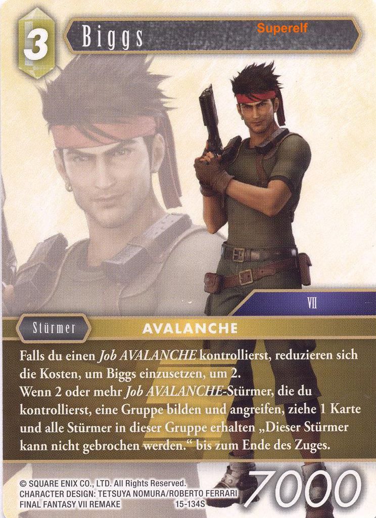 Final Fantasy Opus 15-134 S Biggs Erde