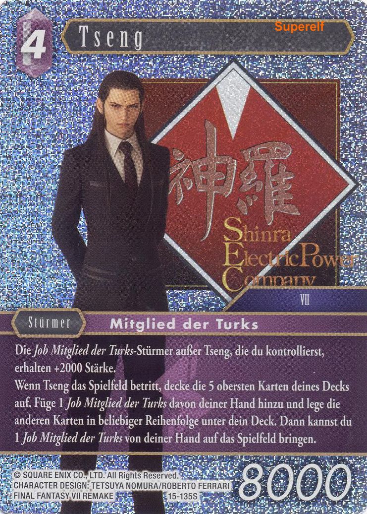 Final Fantasy Opus 15-135 S Tseng Blitz