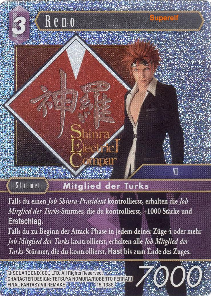 Final Fantasy Opus 15-138 S Reno Blitz
