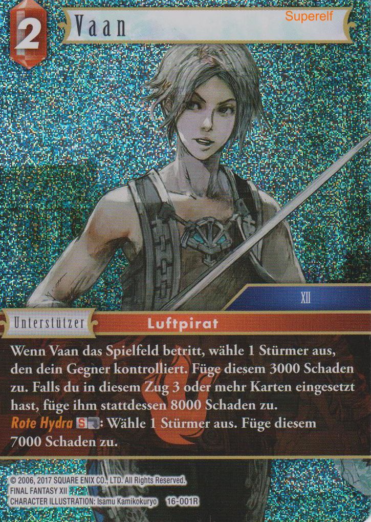 Final Fantasy Opus 16-001 R Vaan Feuer