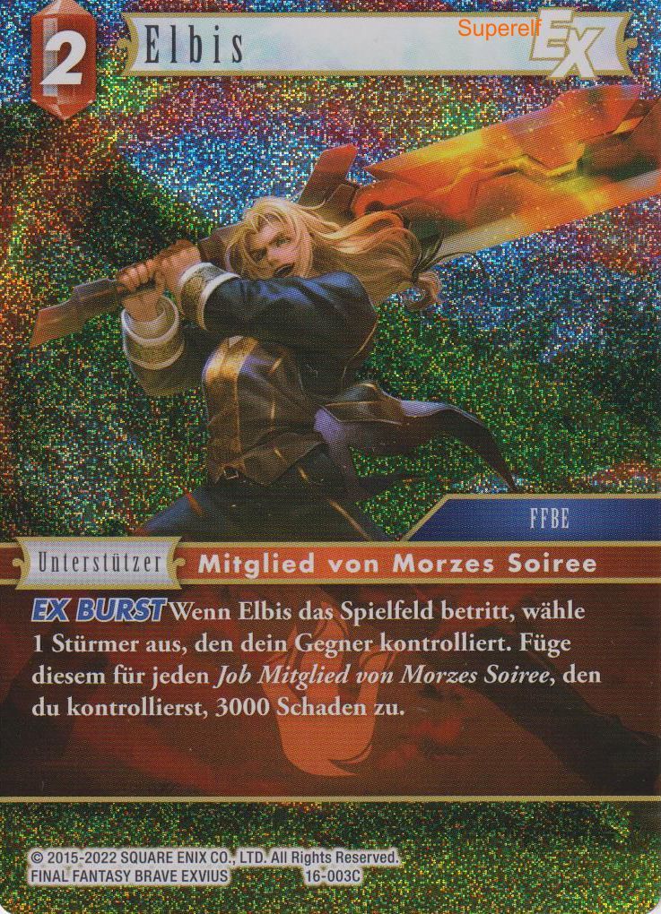 Final Fantasy Opus 16-003 C Elbis Feuer