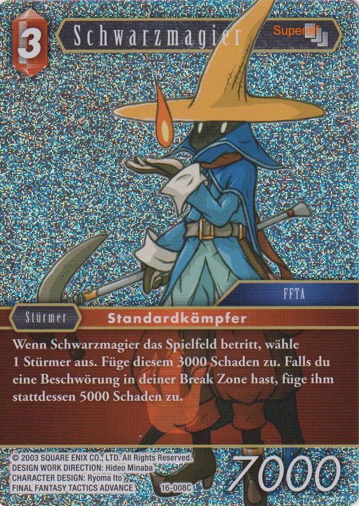 Final Fantasy Opus 16-008 C Schwarzmagier Feuer
