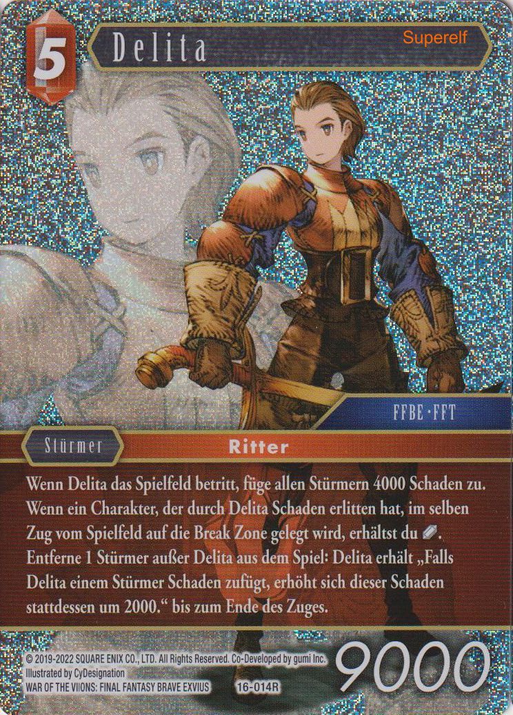 Final Fantasy Opus 16-014 R Delita Feuer