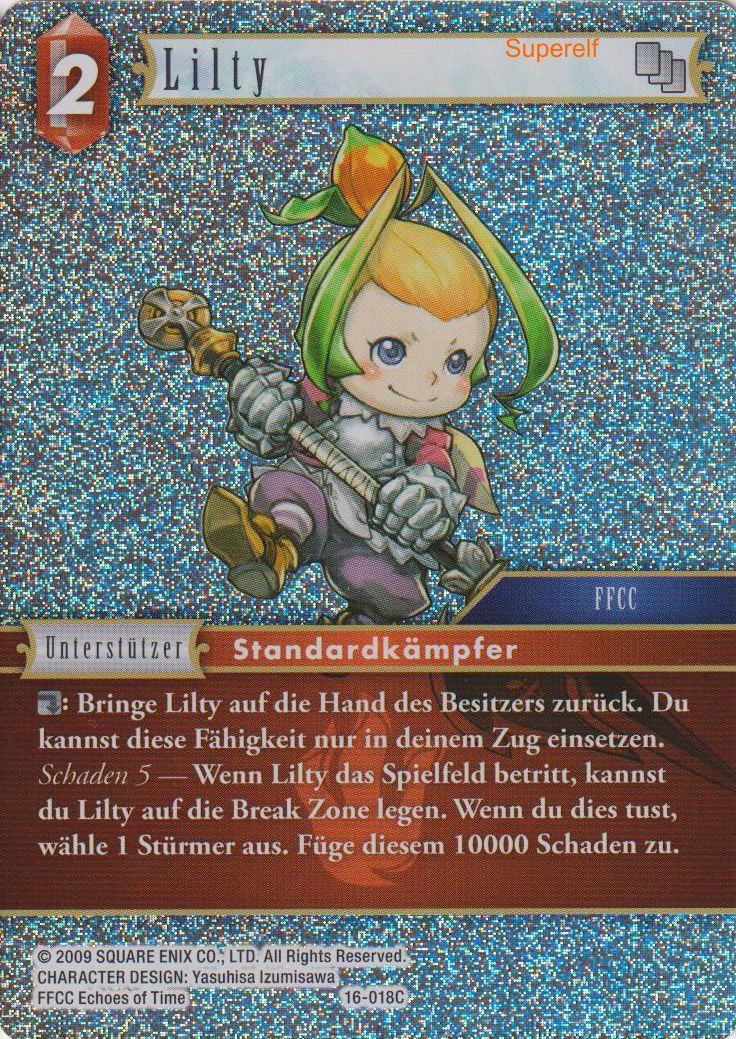 Final Fantasy Opus 16-018 C Lilty Feuer