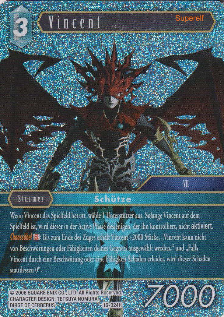 Final Fantasy Opus 16-024 H Vincent Eis