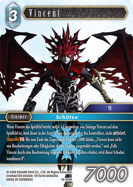 Final Fantasy Opus 16-024 H Vincent Eis