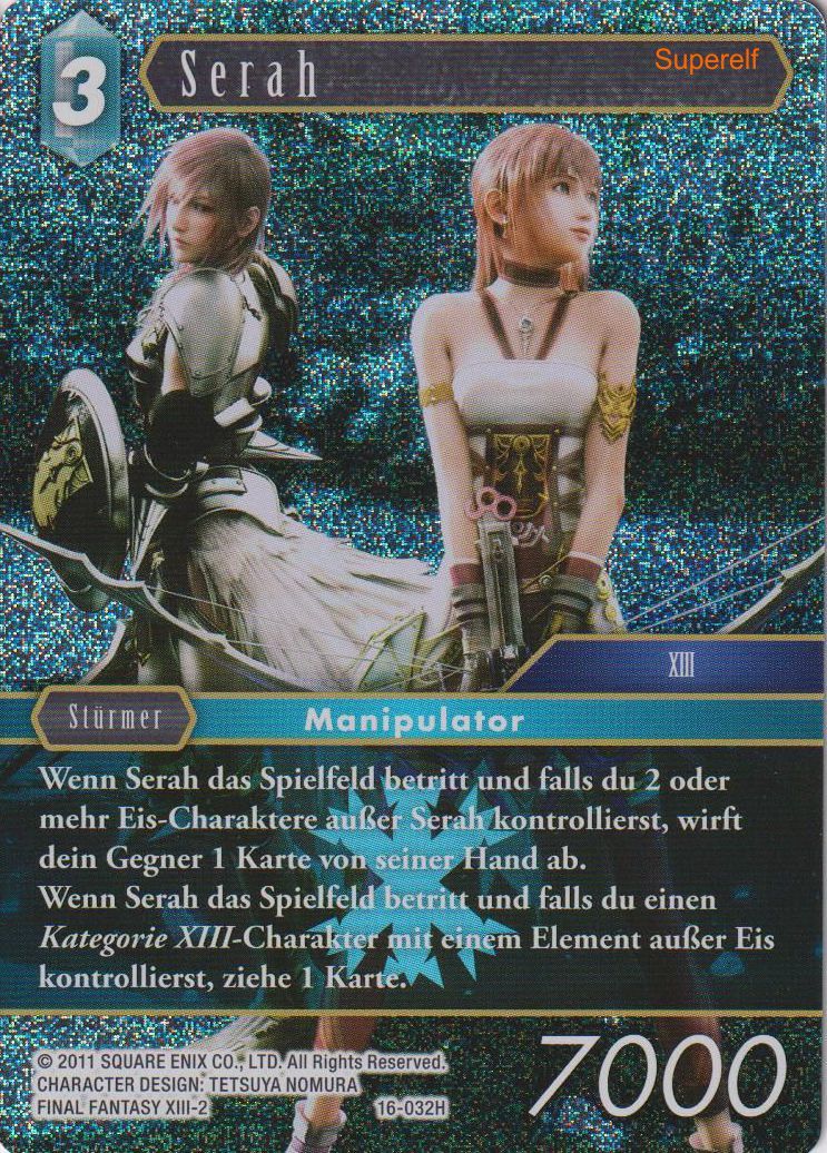 Final Fantasy Opus 16-032 H Serah Eis