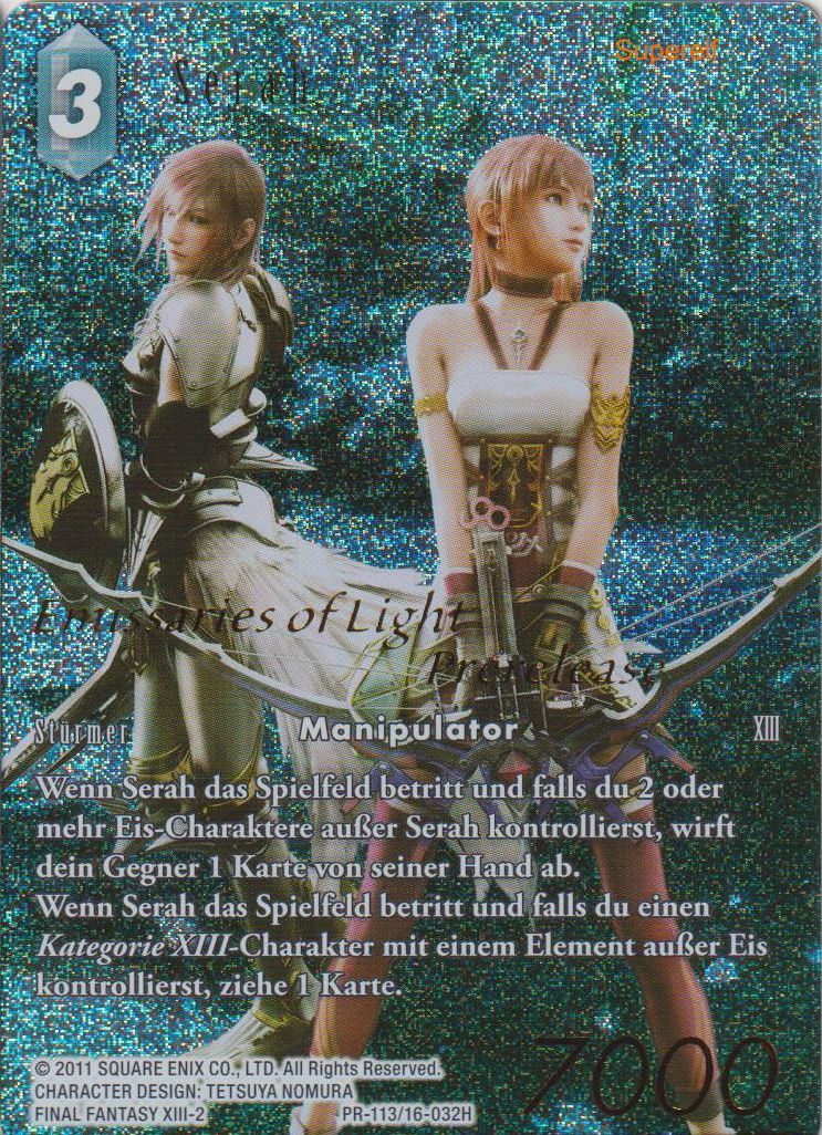 Final Fantasy Opus 16-032 H Serah Eis